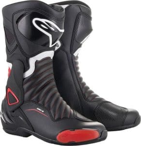 alpinestars motorlaars zwart rood